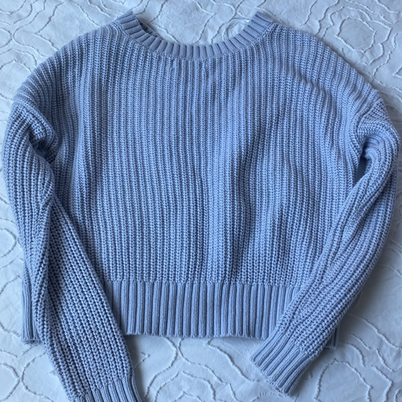 Blue Hollister Knit pullover - Picture 3 of 3